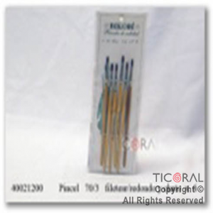 PINCEL S/70/3 FILETEAR RED.Y CHATO x 6